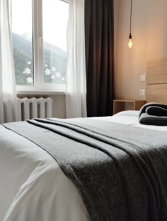 Квартира в горном поселке физиков Нейтрино, 2 спальни и гостинная