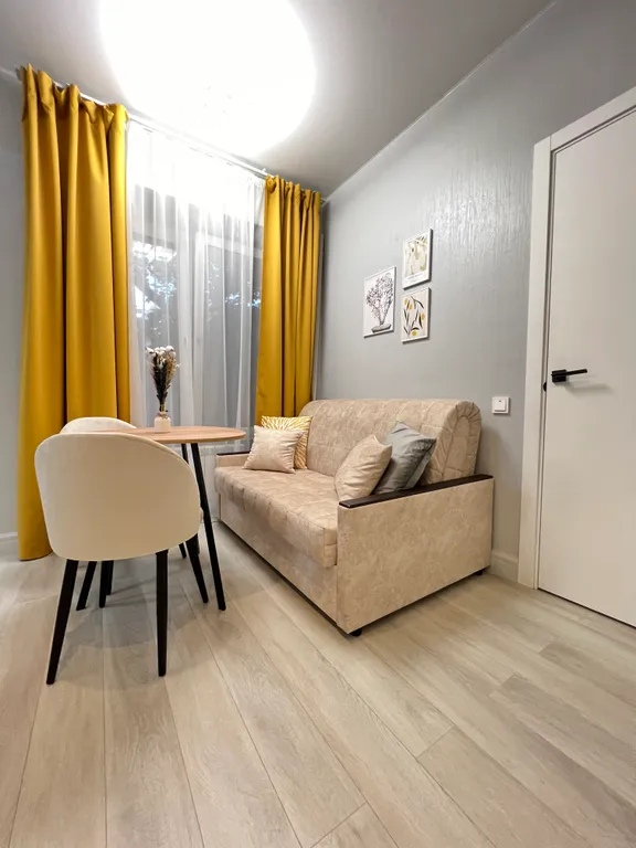 Квартира Квартира Уютная евродвушка Marigold в 8 минутах на метро от самого центра москв — Москва