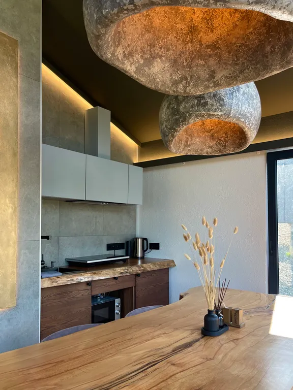 Дом SILVER с чаном на террасе