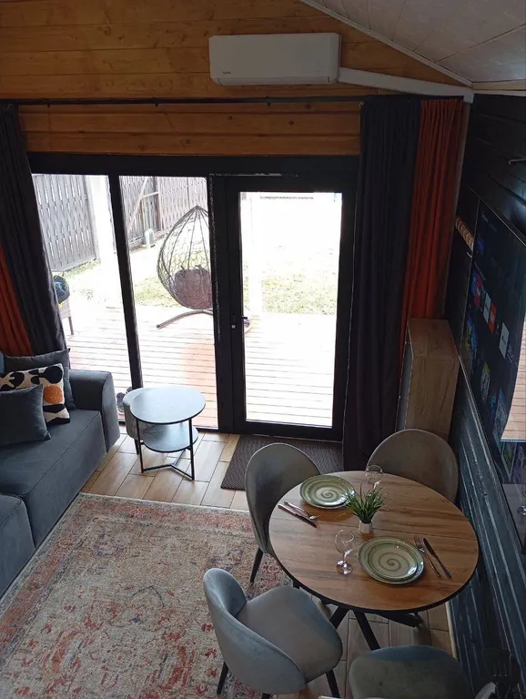 Дом из бруса с русской баней