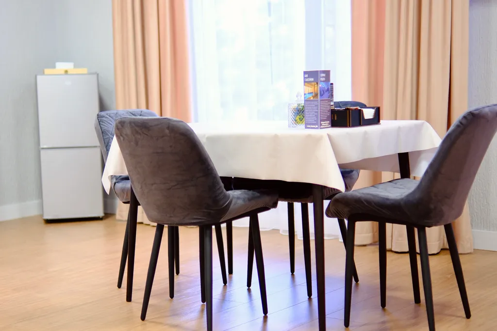 Студия с красивым видом