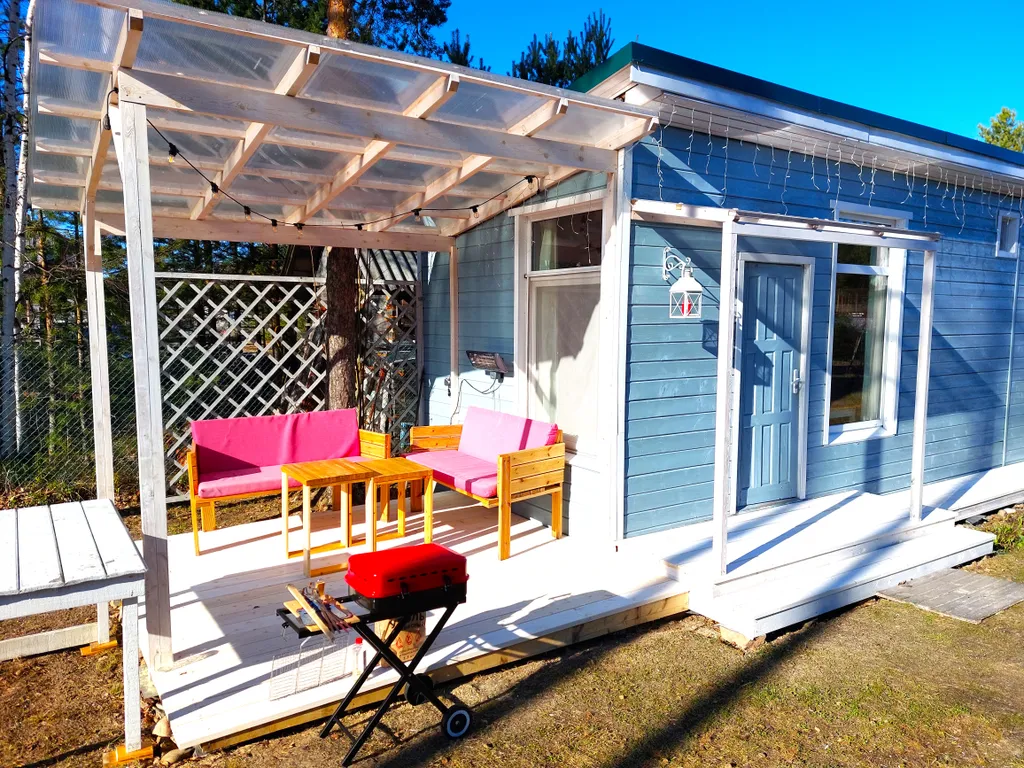 Коттедж Гостевой дом Karhu Casa рядом с Онежским озером — Деревянное