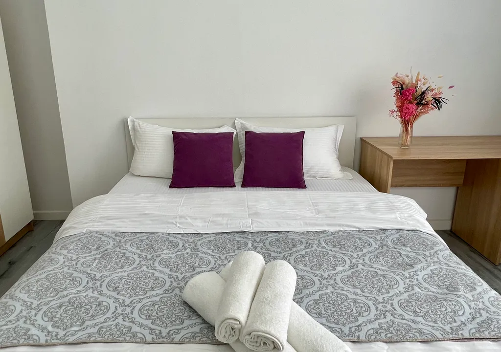 Family suite with mountain view