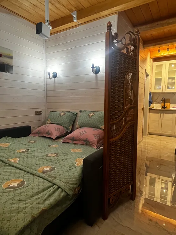 Часть дома с отдельным входом, с сауной