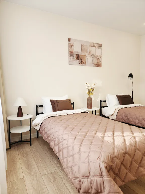 Просторная семейная квартира рядом с аэропортом