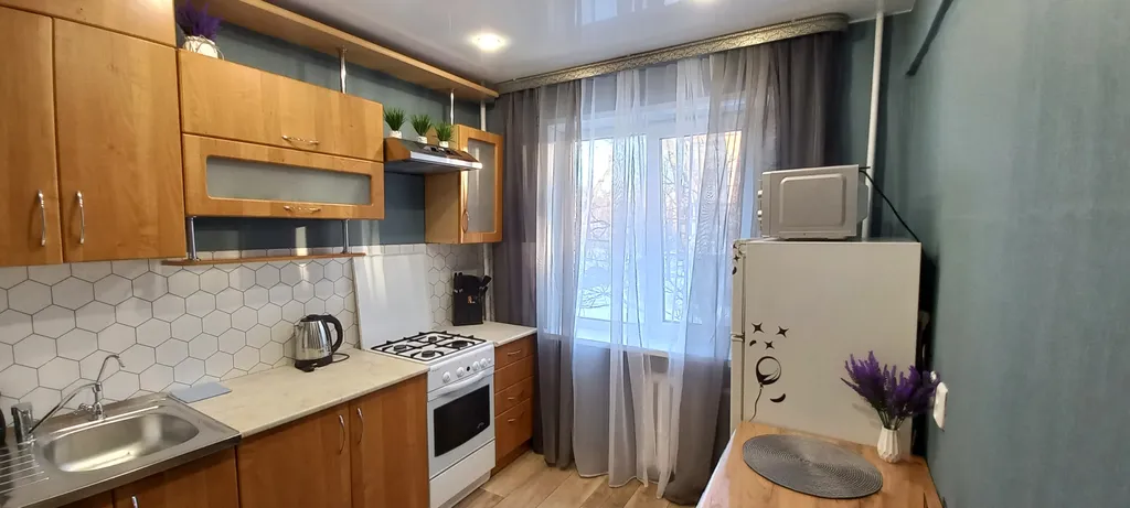 Современная квартира в индустриальном районе города