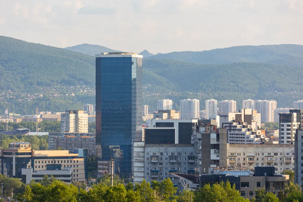 Квартира Квартира Комфортная студия в престижном ЖК Медео — Красноярск