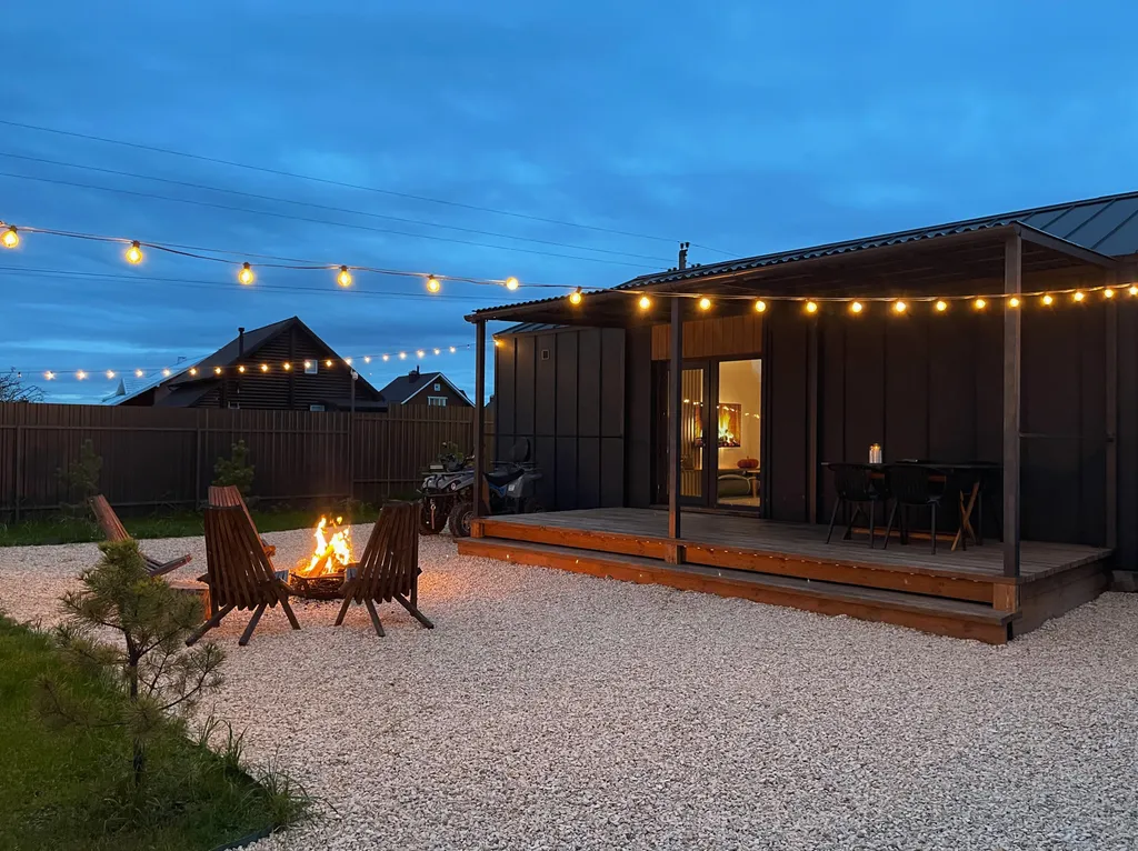 Уютный дом-студия с финской сауной