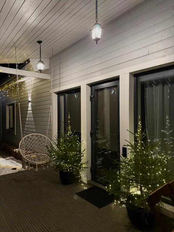 Уютный дом с живописным видом на лес