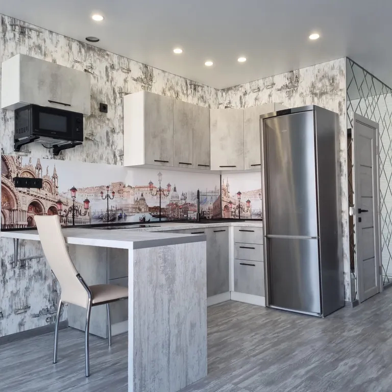 Новая студия с видом на море и отличным ремонтом