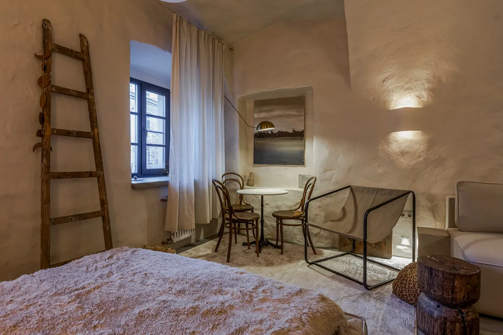 Квартира Квартира Cave Apartment: Уникальное пространство для отдыха и релаксации в стил — Санкт-Петербург