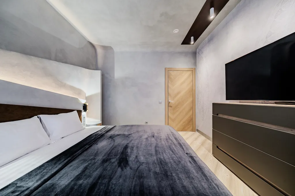 Охтаинн 2-11 с 1 спальней и с видом на горную деревню