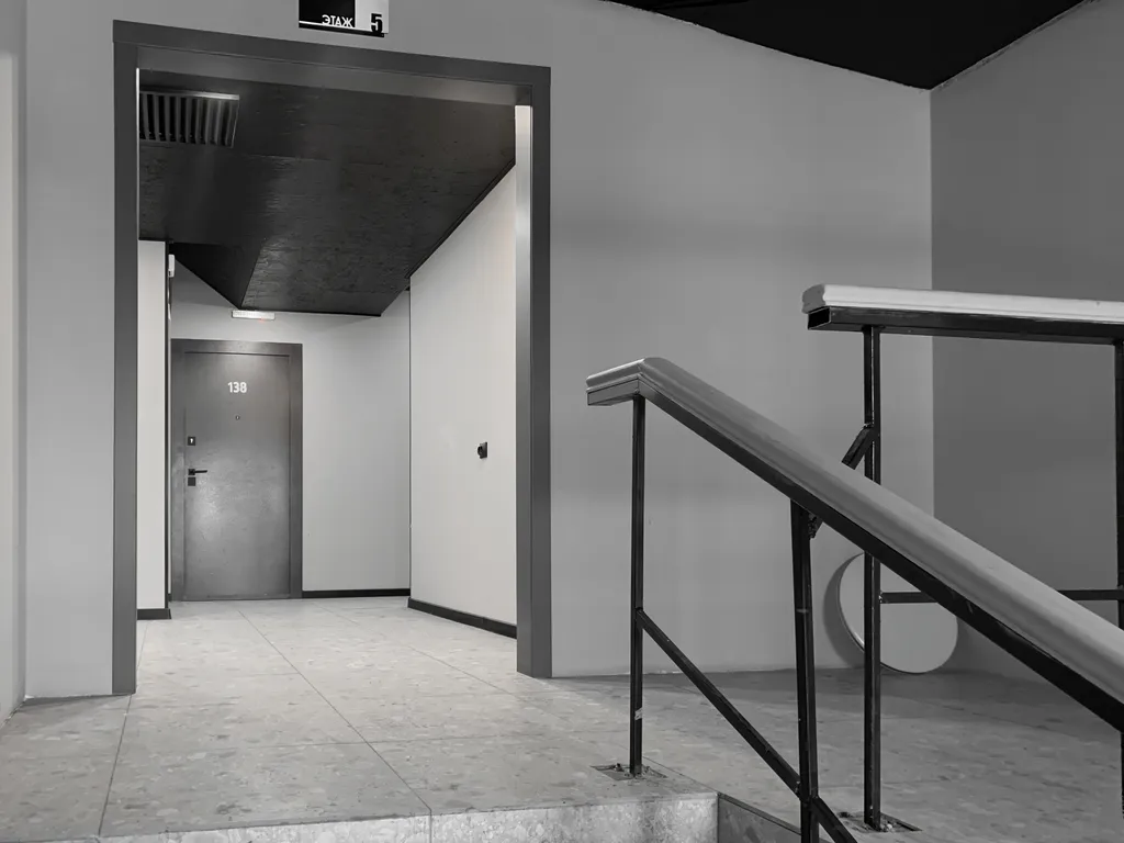 Квартира Квартира Студия в ЖК Park side в монохромном стиле — Санкт-Петербург