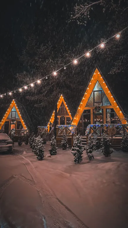 Коттедж Коттедж Терраса Зонтики Архыз — Архыз