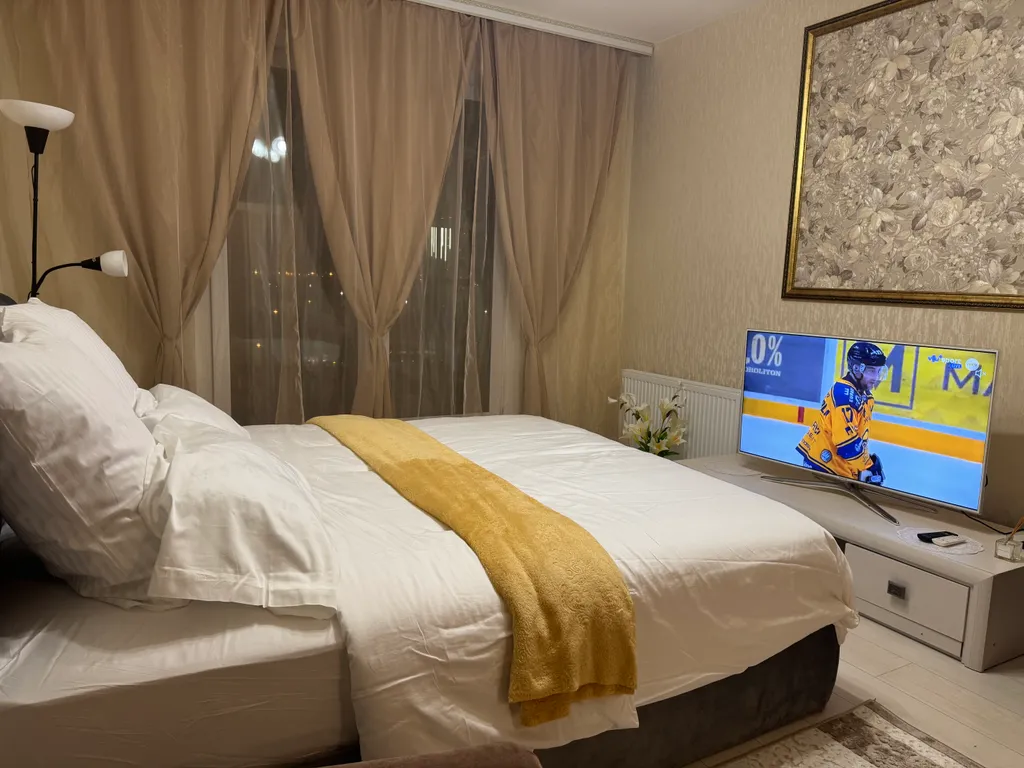 Квартира Теплая уютная квартира с кроватью king-size — Минск