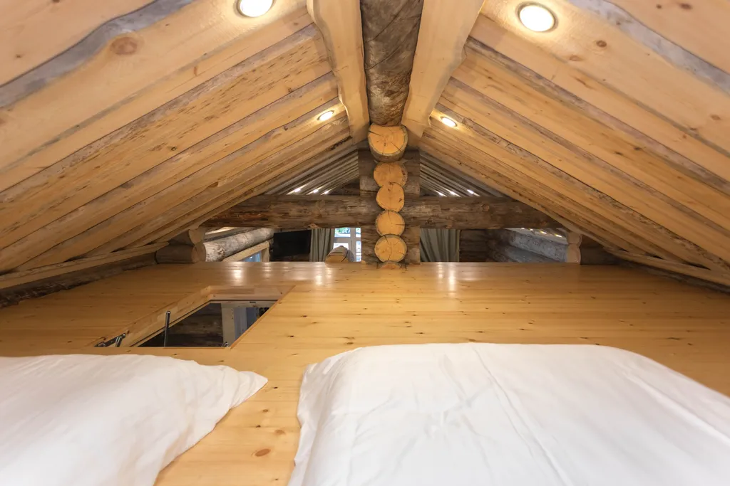 Коттедж из сосны Кело с видом на озеро