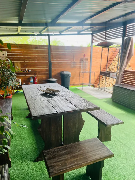 Коттедж Коттедж Уютный Афрейм с бассейном и баней — Горячий Ключ