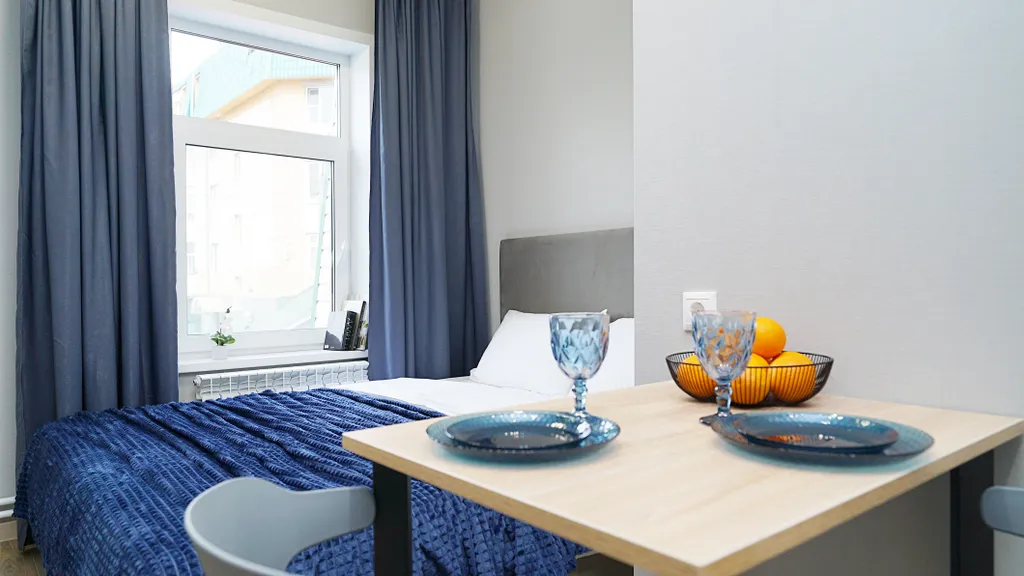 Студия для двоих в центре, рядом с метро