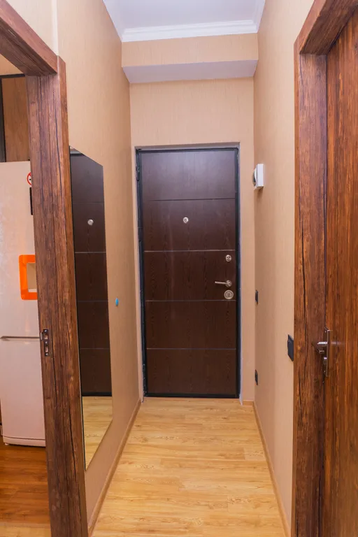 Уютная квартира с большим балконом и видом на город