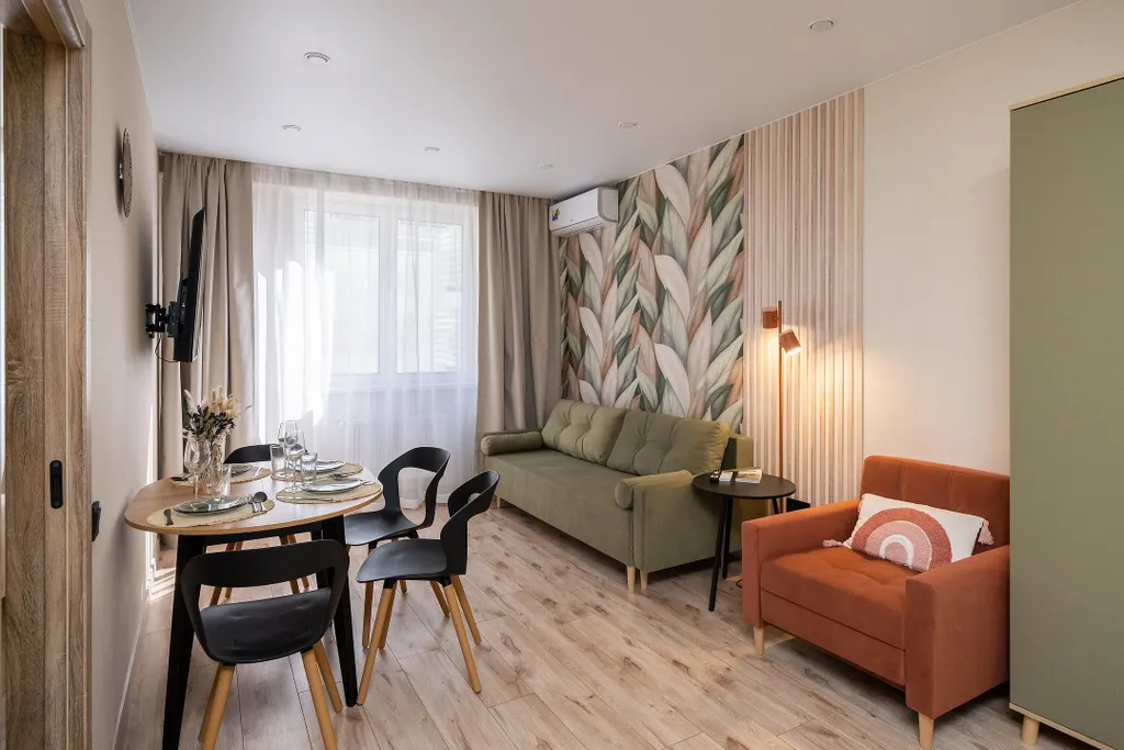 Квартира Уютная двухкомнатная квартира, вид на море с территории ЖК — Адлер