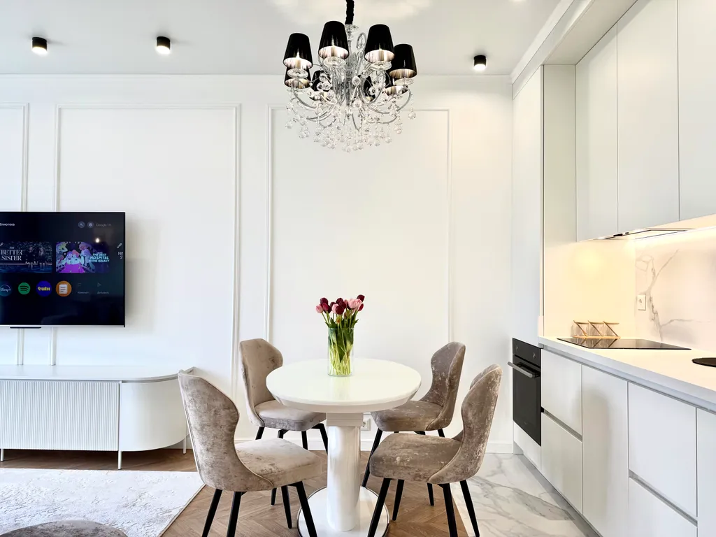 Квартира Квартира Роскошный дизайнерский 2-х комнатный люкс с видом реку и Москва-сити — Москва