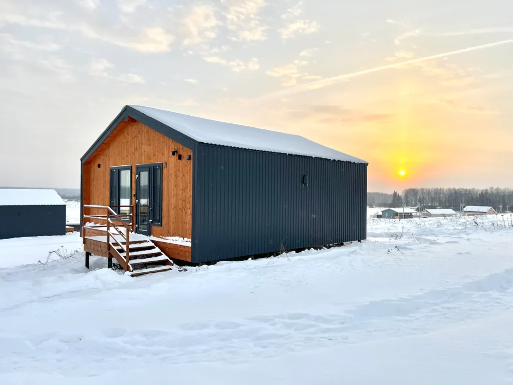 Стильный дом в тихой деревне
