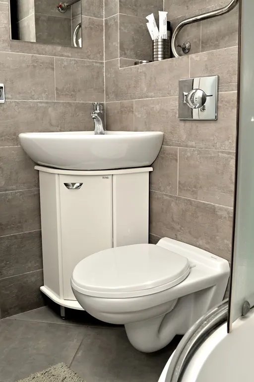 Уютная квартира-студия в центре города с красивым видом