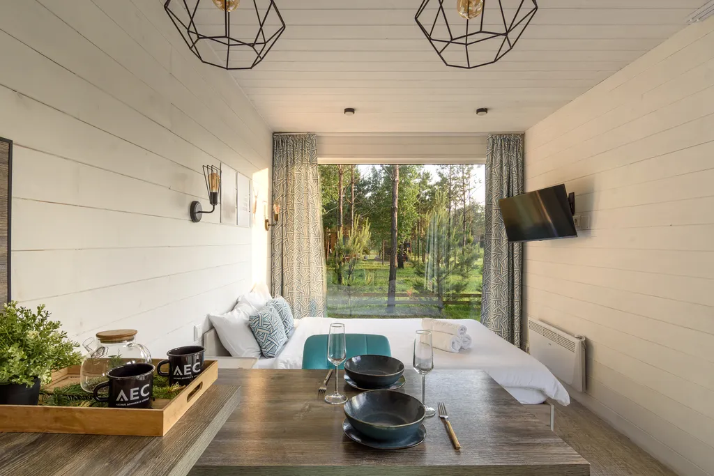 Двухместный 1 домик в лесу