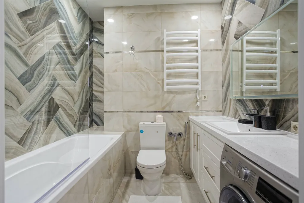 Квартира с большой террасой с видом на парк