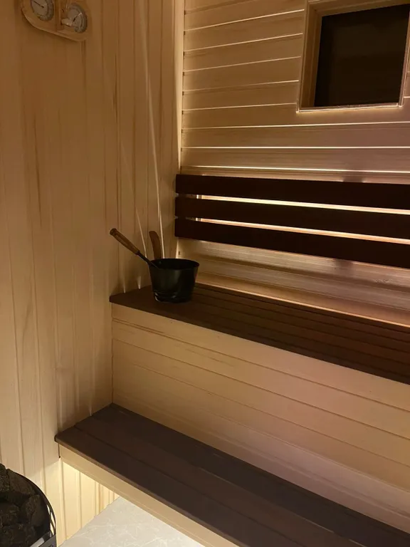 Уютный дом с сауной и чаном