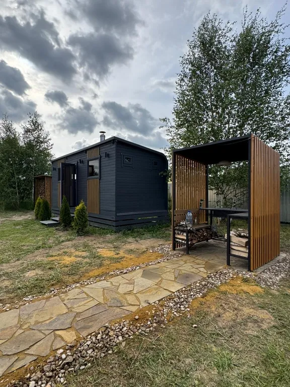 Уютный дом с чаном и баней