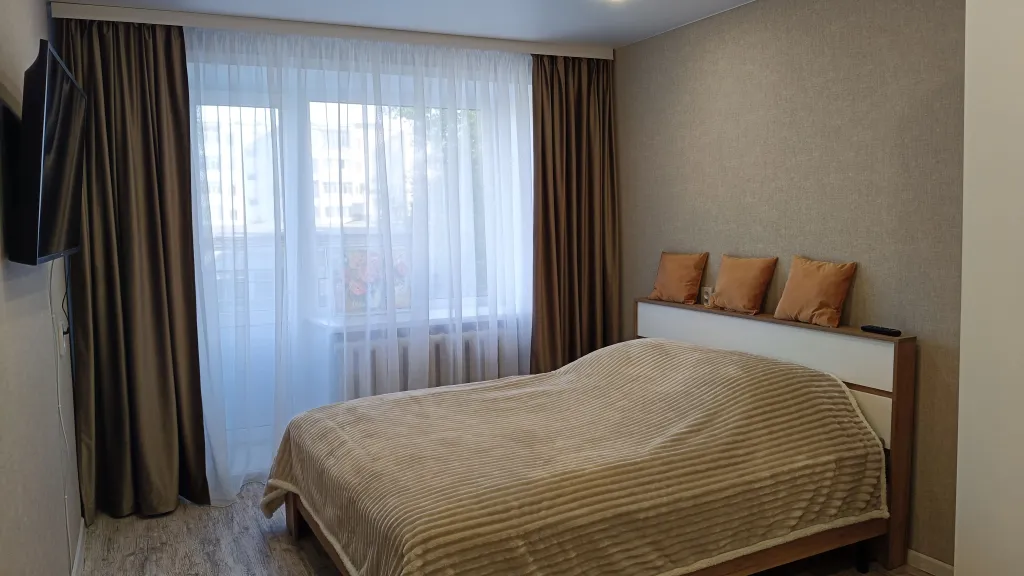 Уютная и чистая квартира с новым ремонтом в самом центре города — аренда посуточно в Городец