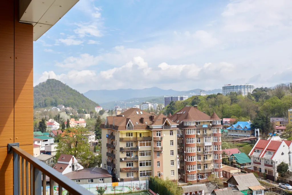 Апартаменты с видом на море и горы