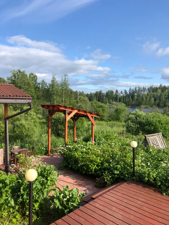 Коттедж Коттедж Шале у озера — Приозерск