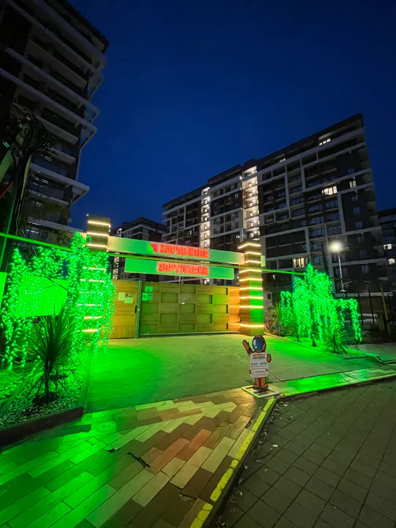 Студия с красивым видом на море