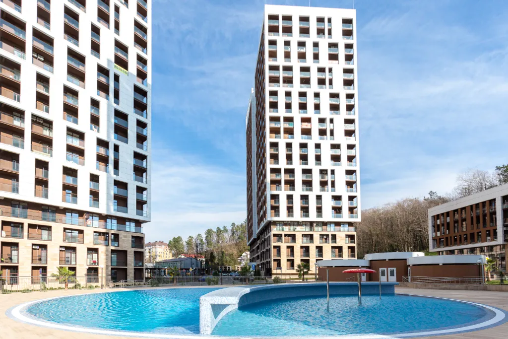 Студия с панорамным видом на горы