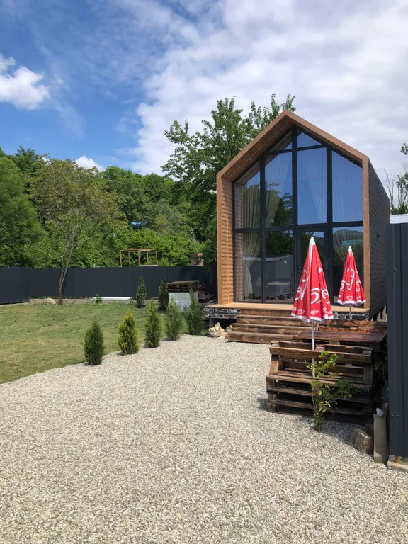 Дом в стиле barn house