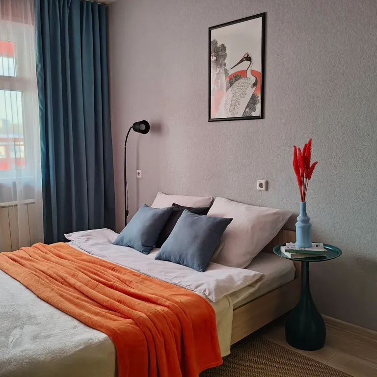 Квартира Квартира Уютная студия с прекрасным видом на парк Прищепка — Красноярск