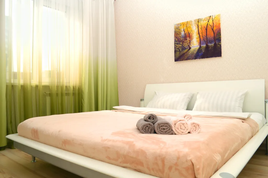 Комфортная квартира с джакузи и итальянской мебелью