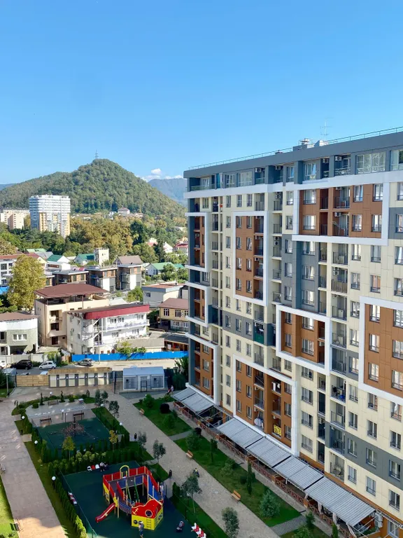 Уютная студия c великoлeпным видoм