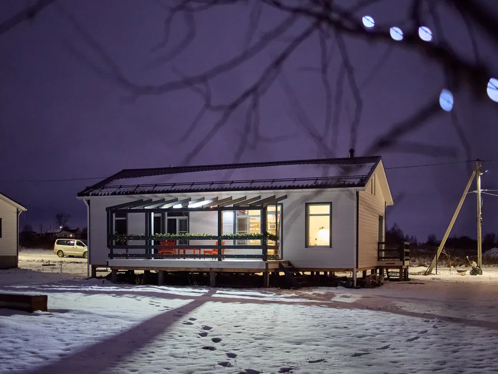 Дом 1-комнатный со спуском к источнику