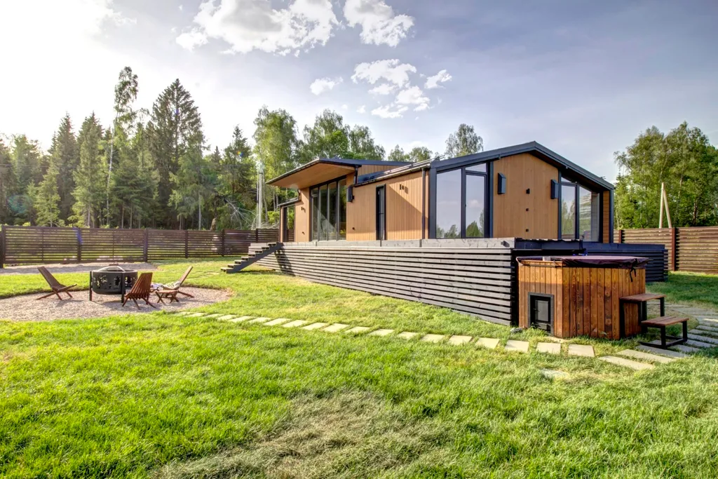 Дoм с видом на лec