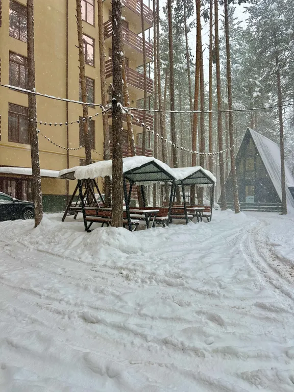 Санторини в горах