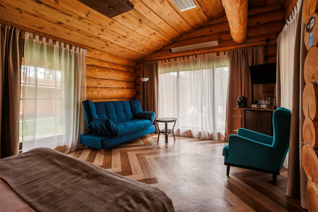 Коттедж Шале У реки — аренда посуточно в Чепош