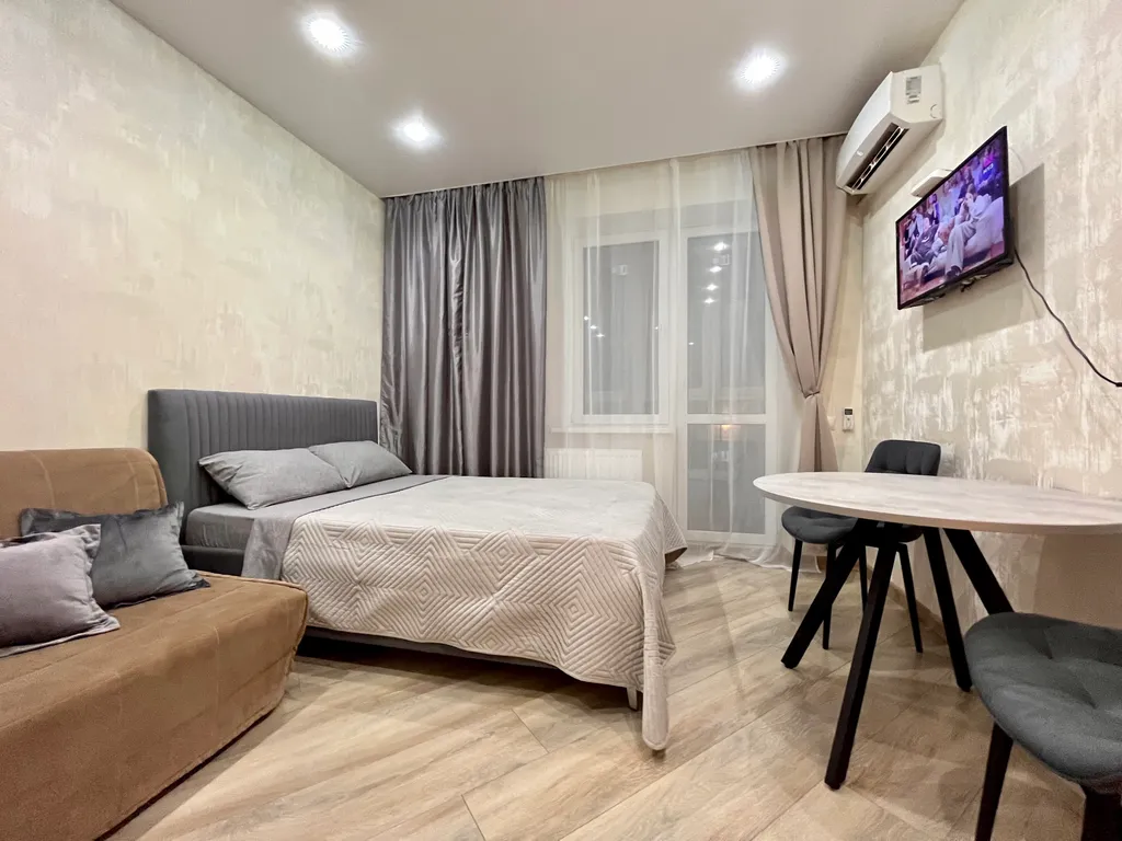 Квартира Комфортная квартира-студия с прекрасным видом на город — Краснодар