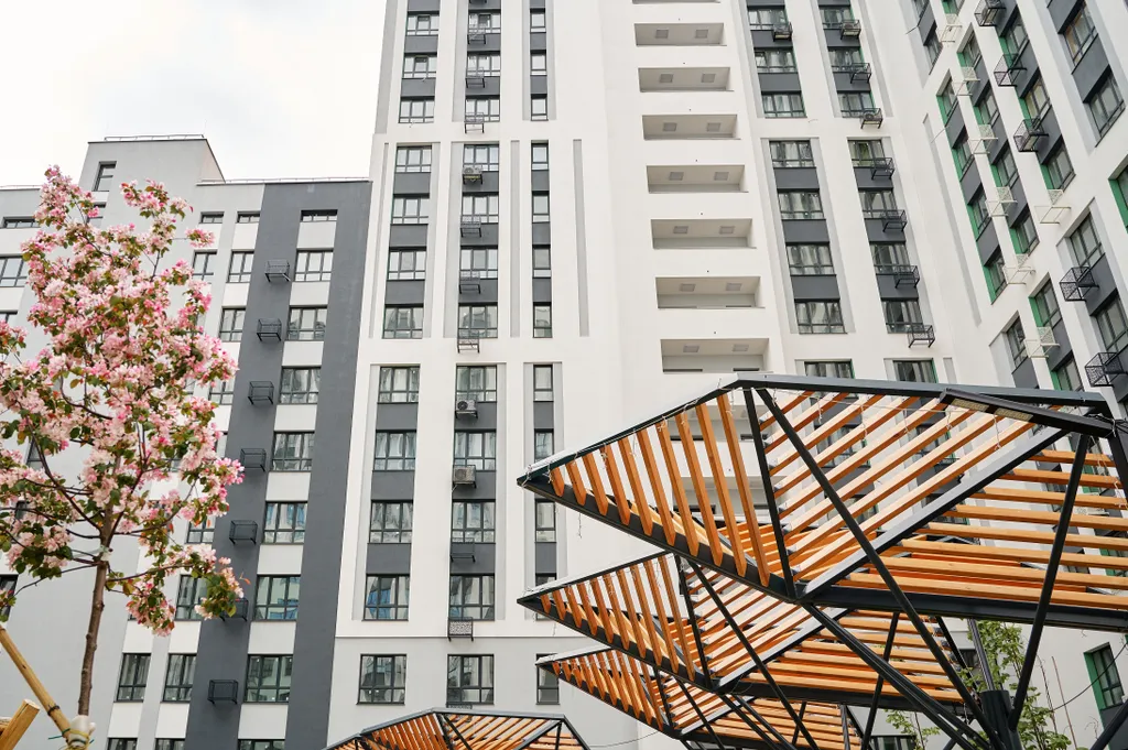 Стильная видовая студия в ЖК Паново Парк на 17 этаже