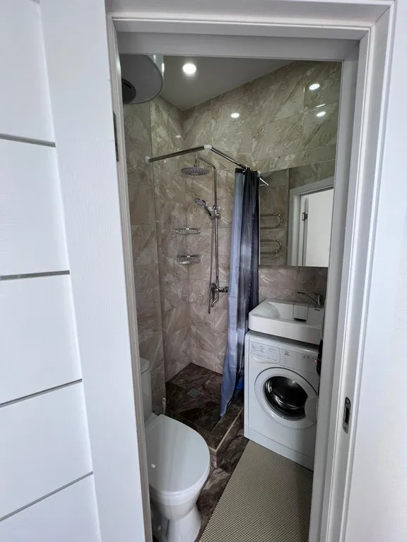 Уютная студия с видом на горы