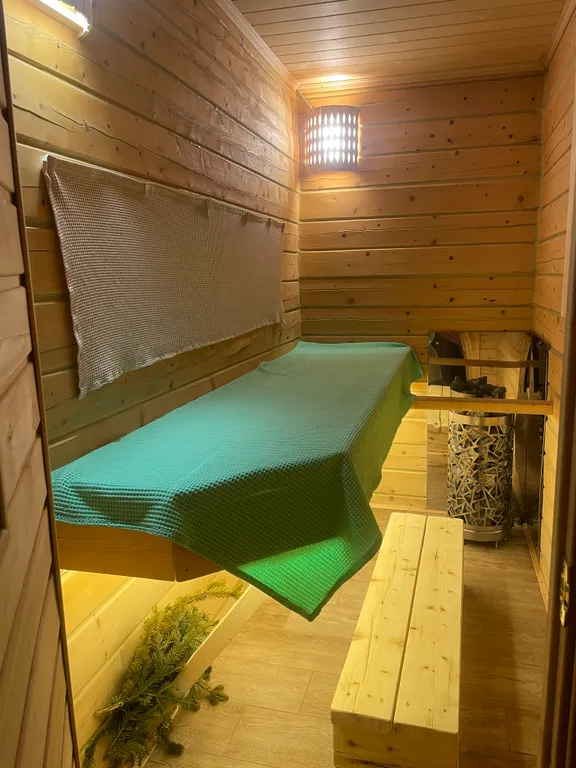 Дом с камином и сауной