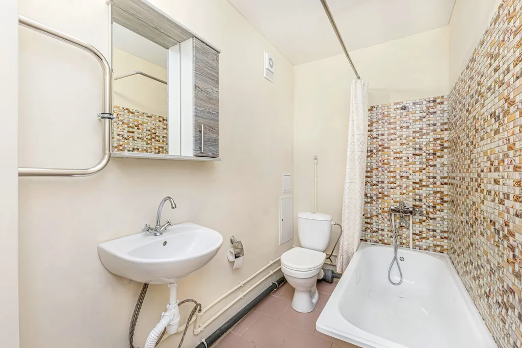 Квартира Квартира Студия для 3 гостей в академ riverside — Челябинск