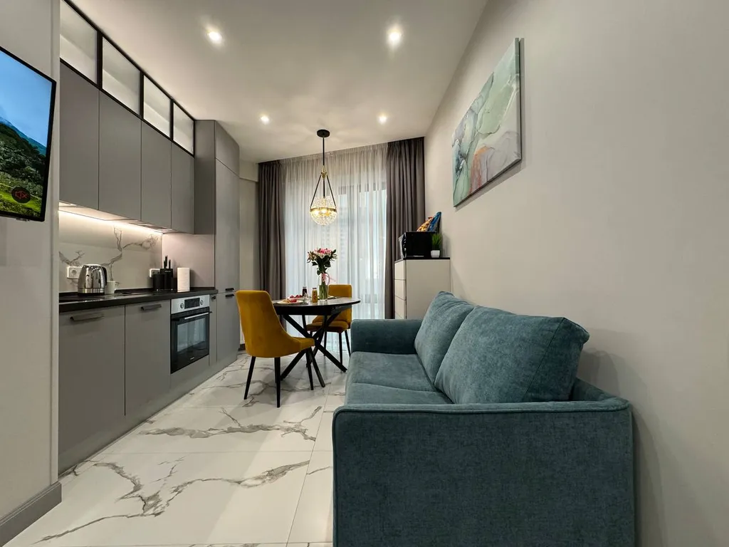 Квартира Квартира Modern classic с видом на город у метро Дмитровская — Москва